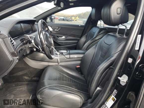 2017 Mercedes-Benz S 550 z VIN WDDUG8FB7HA324174, wystawiony jako Copart lot #79862674 z przebiegiem 157 624 mil mil oraz Nie do naprawy • Non repairable. Historia ofert i sprzedaży dostępna na DreamBid. Obrazek 7.