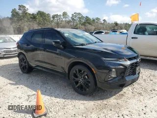 2019 Chevrolet Blazer RS z VIN 3GNKBERS3KS610417, wystawiony jako Copart lot #43074495 z przebiegiem 59 986 mil mil oraz Czysty tytuł • Clean title. Historia ofert i sprzedaży dostępna na DreamBid. Obrazek 4.