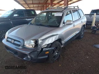 2005 Hyundai Santa Fe GLS with VIN KM8SC73D55U960384, listed as a IAAI auction lot 41872928 with 201,160 mi miles. Bid and sale history available at carsss.com. Image 17.