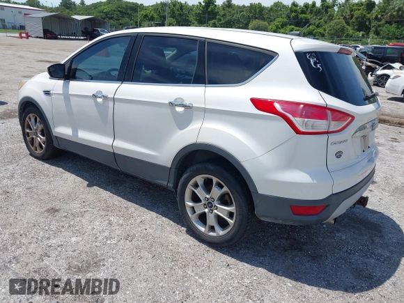 2013 Ford Escape SEL z VIN 1FMCU0H94DUD22476, wystawiony jako IAAI lot #42673808 z przebiegiem 215 811 mil mil oraz . Historia ofert i sprzedaży dostępna na DreamBid. Obrazek 3.