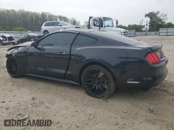2017 Ford Mustang V6 with VIN 1FA6P8AM5H5271176, listed as a Copart auction lot 48754635 with 91,658 mi miles and Salvage Title. Bid and sale history available at carsss.com. Image 2.