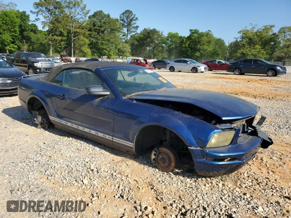 2008 Ford Mustang Deluxe with VIN 1ZVHT84N685204389, listed as a Copart auction lot 53347695 with Not Provided miles and Clean Title. Bid and sale history available at carsss.com. Image 4.