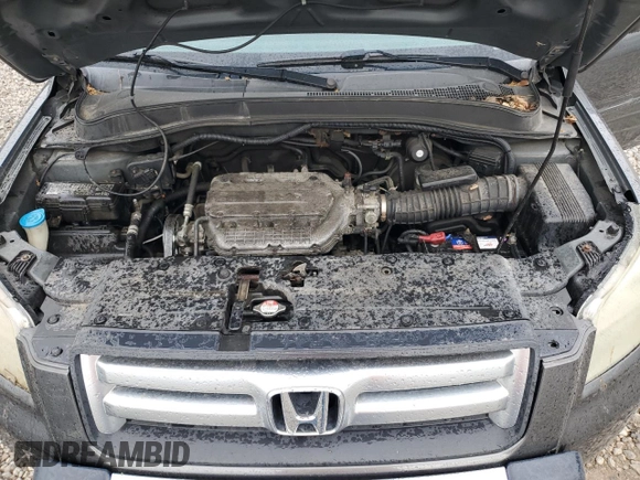 2007 Honda Pilot EX-L with VIN 2HKYF18507H534667, listed as a Copart auction lot 53900035 with 248,273 mi miles and Salvage Title. Bid and sale history available at carsss.com. Image 12.