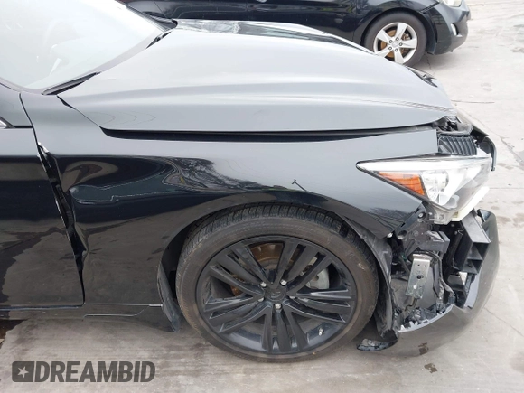 2022 Infiniti Q50 Luxe z VIN JN1EV7BPXNM311027, wystawiony jako IAAI lot #41424742 z przebiegiem 40 054 mil mil oraz . Historia ofert i sprzedaży dostępna na DreamBid. Obrazek 19.