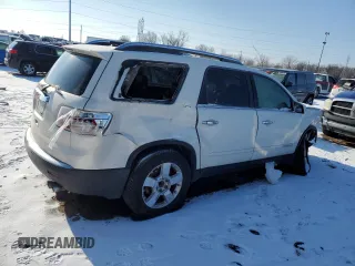 2008 GMC Acadia SLT1 with VIN 1GKER23758J151393, listed as a Copart auction lot 44580755 with 169,713 mi miles and Salvage Title. Bid and sale history available at carsss.com. Image 3.