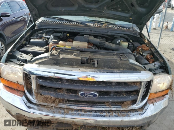 1999 Ford Super Duty F-250 XL with VIN 1FTNW21S6XED97050, listed as a Copart auction lot 45751325 with 122,662 mi miles and Salvage Title. Bid and sale history available at carsss.com. Image 11.