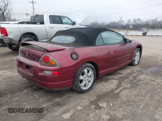 2005 Mitsubishi Eclipse GT with VIN 4A3AE55H85E053649, listed as a IAAI auction lot 41483462 with Not Provided miles and . Bid and sale history available at DreamBid. Image 4.