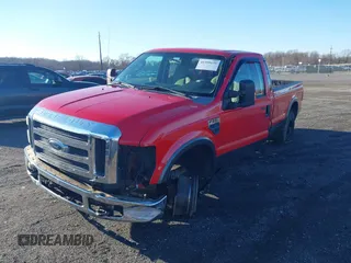 2008 Ford Super Duty F-250 SRW XL with VIN 1FTSX21568EC12510, listed as a IAAI auction lot 41599139 with 159,279 mi miles. Bid and sale history available at carsss.com. Image 22.