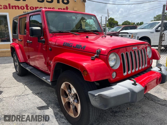 2016 Jeep Wrangler Unlimited Sahara с VIN 1C4BJWEG4GL180915, выставлен на аукционе Copart как лот 61054925 с пробегом 222 532 миль миль и Чистый • Clean title. История ставок и продаж доступна на DreamBid. Изображение 1.