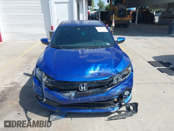 2019 Honda Civic Sport with VIN 2HGFC2F86KH525252, listed as a IAAI auction lot 41998144 with 79,417 mi miles and . Bid and sale history available at DreamBid. Image 12.