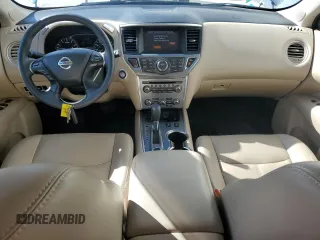 2018 Nissan Pathfinder SV z VIN 5N1DR2MMXJC658758, wystawiony jako Copart lot #54649225 z przebiegiem 85 657 mil mil oraz Szkoda całkowita • Salvage title. Historia ofert i sprzedaży dostępna na DreamBid. Obrazek 8.