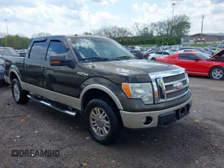 2009 Ford F-150 XL with VIN 1FTPW14V39FA67906, listed as a IAAI auction lot 42010990 with 203,752 mi miles. Bid and sale history available at carsss.com. Image 1.