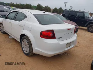 2014 Dodge Avenger SE with VIN 1C3CDZAB4EN226417, listed as a IAAI auction lot 42104189 with 155,454 mi miles and . Bid and sale history available at DreamBid. Image 3.