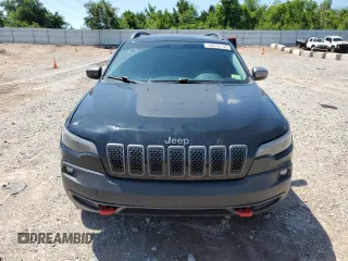 2019 Jeep Cherokee Trailhawk Elite with VIN 1C4PJMBN6KD275525, listed as a Copart auction lot 60636145 with 93,872 mi miles and Salvage title. Bid and sale history available at DreamBid. Image 5.