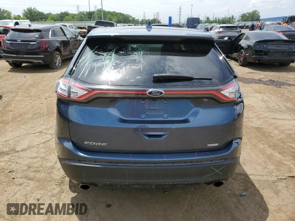 2018 Ford Edge SE with VIN 2FMPK3G97JBB71693, listed as a Copart auction lot 61194895 with 67,992 mi miles and Salvage title. Bid and sale history available at DreamBid. Image 6.