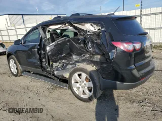 2016 Chevrolet Traverse LT with VIN 1GNKRGKD6GJ295107, listed as a Copart auction lot 65359264 with 130,743 mi miles and Salvage Title. Bid and sale history available at DreamBid. Image 2.