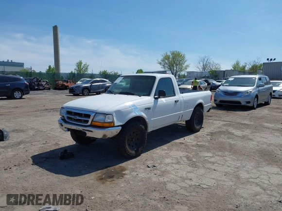 2000 Ford Ranger XL with VIN 1FTYR10V8YTA99803, listed as a IAAI auction lot 42113776 with 149,396 mi miles. Bid and sale history available at carsss.com. Image 2.