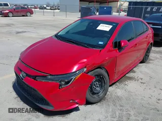 2021 Toyota Corolla LE with VIN 5YFEPMAE1MP167563, listed as a IAAI auction lot 41870046 with 74,051 mi miles and . Bid and sale history available at carsss.com. Image 2.
