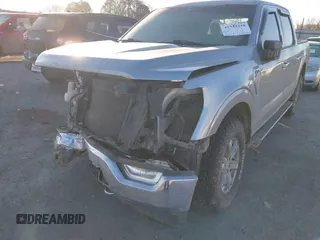 2021 Ford F-150 XL with VIN 1FTFW1E56MFA46051, listed as a IAAI auction lot 41342210 with 94,729 mi miles. Bid and sale history available at carsss.com. Image 18.