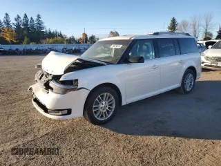 2013 Ford Flex SEL with VIN 2FMGK5C8XDBD05206, listed as a Copart auction lot 76475874 with 687,158 mi miles and Salvage Title. Bid and sale history available at carsss.com. Image 1.