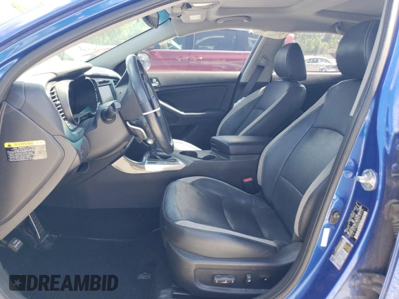 2013 Kia Optima SX z VIN 5XXGR4A63DG181193, wystawiony jako Copart lot #57774095 z przebiegiem 84 916 mil mil oraz Szkoda całkowita • Salvage title. Historia ofert i sprzedaży dostępna na DreamBid. Obrazek 7.