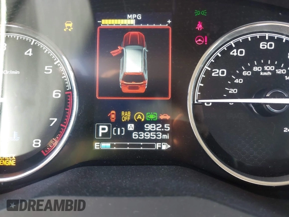 2019 Subaru Forester Touring with VIN JF2SKAWC3KH474394, listed as a IAAI auction lot 41758918 with 63,953 mi miles and . Bid and sale history available at DreamBid. Image 16.