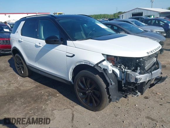 2023 Land Rover Discovery Sport SE with VIN SALCP2FX8PH323371, listed as a IAAI auction lot 41987018 with 22,272 mi miles and . Bid and sale history available at DreamBid. Image 1.