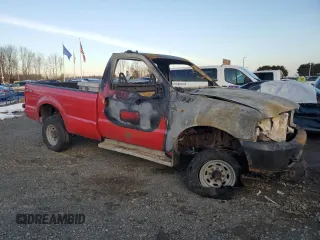 2004 Ford F-350 XL with VIN 1FTSF31L54EA57885, listed as a Copart auction lot 43716415 with Not Provided miles and Salvage Title. Bid and sale history available at DreamBid. Image 4.