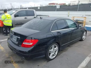 2013 Mercedes-Benz C-Class C 250 Sport with VIN WDDGF4HB7DA783141, listed as a IAAI auction lot 41788954 with 1 mi miles. Bid and sale history available at carsss.com. Image 4.