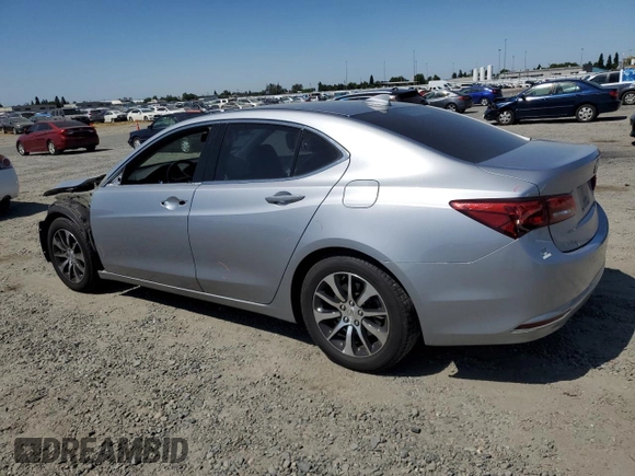 2017 Acura TLX with VIN 19UUB1F3XHA001490, listed as a Copart auction lot 58443345 with 92,609 mi miles and Salvage title. Bid and sale history available at DreamBid. Image 2.
