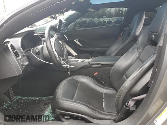 2015 Chevrolet Corvette 2LT with VIN 1G1YD2D79F5102718, listed as a Copart auction lot 70879204 with 85,080 mi miles and Salvage Title. Bid and sale history available at carsss.com. Image 7.