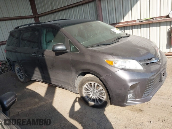 2019 Toyota Sienna XLE Auto Access Seat with VIN 5TDYZ3DC1KS986993, listed as a IAAI auction lot 40575042 with 73,581 mi miles. Bid and sale history available at carsss.com. Image 1.