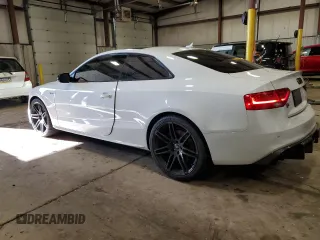 2017 Audi S5 Premium Plus with VIN WAUC4AFR1HA000525, listed as a Copart auction lot 84597154 with 47,042 mi miles and Salvage Title. Bid and sale history available at carsss.com. Image 2.