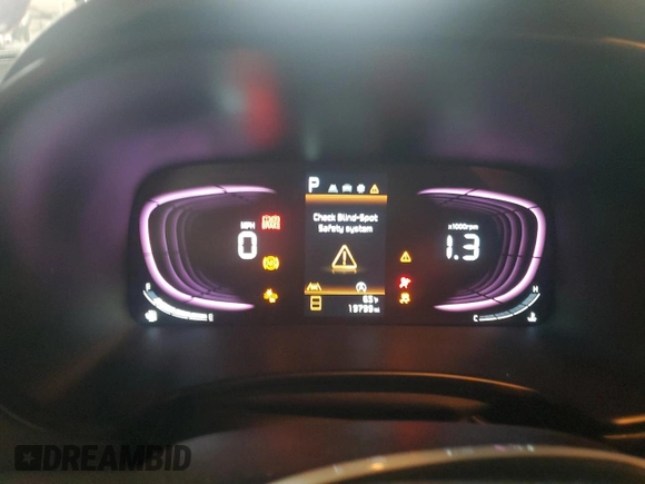 2024 Kia Soul S with VIN KNDJ23AU5R7221549, listed as a Copart auction lot 47865015 with 19,799 mi miles and Salvage Title. Bid and sale history available at DreamBid. Image 9.