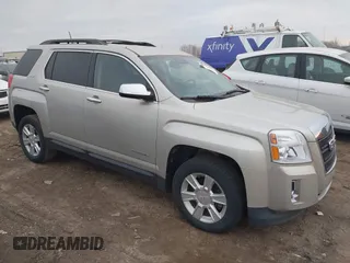 2013 GMC Terrain SLE with VIN 2GKALSEK0D6335343, listed as a IAAI auction lot 41834892 with 129,309 mi miles. Bid and sale history available at carsss.com. Image 1.