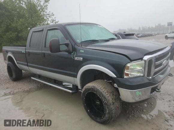 2006 Ford F-250 XL with VIN 1FTSW21526EC43480, listed as a Copart auction lot 59301715 with 149,624 mi miles and Salvage title. Bid and sale history available at DreamBid. Image 4.