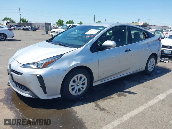 2020 Toyota Prius L Eco with VIN JTDKARFU0L3109212, listed as a IAAI auction lot 42356801 with 81,478 mi miles and . Bid and sale history available at DreamBid. Image 17.