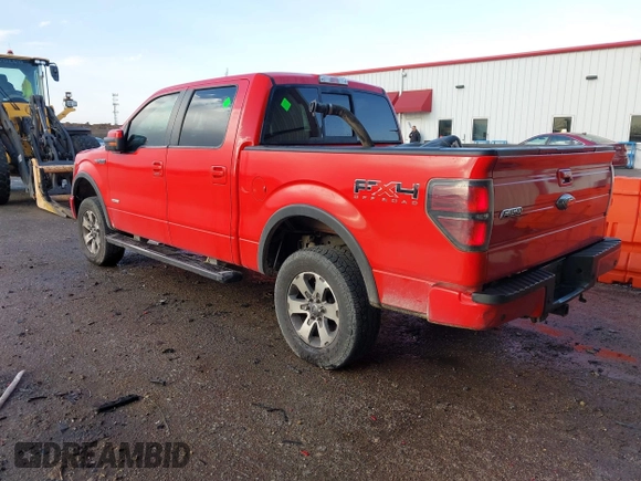 2011 Ford F-150 XLT with VIN 1FTFW1ETXBFC89731, listed as a IAAI auction lot 41709728 with 1 mi miles. Bid and sale history available at carsss.com. Image 3.