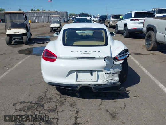 2015 Porsche Cayman with VIN WP0AA2A86FK163282, listed as a IAAI auction lot 42001118 with 101,495 mi miles and . Bid and sale history available at DreamBid. Image 17.