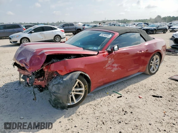 2017 Ford Mustang EcoBoost Premium with VIN 1FATP8UH6H5342404, listed as a Copart auction lot 58248565 with 58,858 mi miles and Salvage title. Bid and sale history available at DreamBid. Image 1.