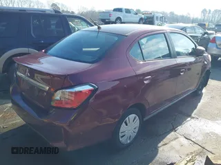 2023 Mitsubishi Mirage ES with VIN ML32FUFJ7PHF04917, listed as a IAAI auction lot 41203864 with 23,262 mi miles and . Bid and sale history available at DreamBid. Image 4.