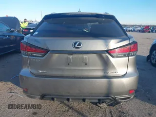 2022 Lexus RX with VIN 2T2YZMDA8NC326768, listed as a IAAI auction lot 41264390 with 36,217 mi miles. Bid and sale history available at carsss.com. Image 16.