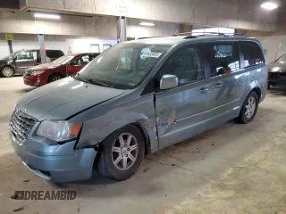 2010 Chrysler Town & Country Touring with VIN 2A4RR5D13AR392101, listed as a Copart auction lot 41833455 with 238,354 mi miles and Salvage Title. Bid and sale history available at carsss.com. Image 1.