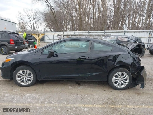 2015 Honda Civic Coupe LX with VIN 2HGFG3B50FH512721, listed as a IAAI auction lot 41835549 with 123,577 mi miles. Bid and sale history available at carsss.com. Image 14.
