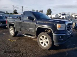 2014 GMC Sierra 1500 with VIN 1GTN1UEH7EZ171338, listed as a Copart auction lot 84943144 with 114,210 mi miles and Salvage Title. Bid and sale history available at DreamBid. Image 4.