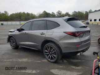 2022 Acura MDX Type S w/Advance Package with VIN 5J8YD8H85NL003306, listed as a Copart auction lot 52818675 with 60,164 mi miles and Salvage Title. Bid and sale history available at carsss.com. Image 2.