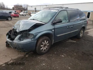 2007 Chrysler Town & Country LWB Touring with VIN 2A4GP54L37R193413, listed as a Copart auction lot 50049985 with 227,766 mi miles and Salvage Title. Bid and sale history available at carsss.com. Image 1.