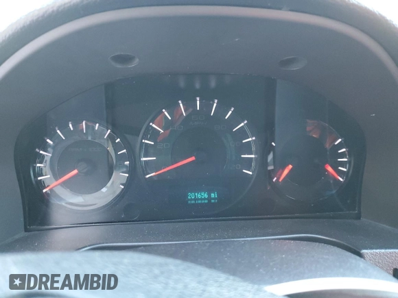 2011 Ford Fusion SEL with VIN 3FAHP0CG8BR341176, listed as a Copart auction lot 45147695 with 201,656 mi miles and Salvage Title. Bid and sale history available at DreamBid. Image 9.