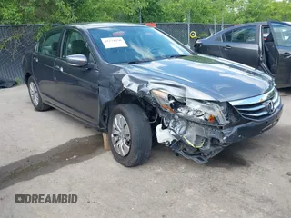 2011 Honda Accord LX with VIN 1HGCP2F31BA041385, listed as a IAAI auction lot 42271250 with 180,009 mi miles and . Bid and sale history available at DreamBid. Image 1.