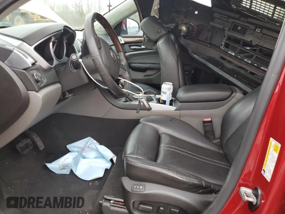 2011 Cadillac SRX Premium Collection with VIN 3GYFNFEY9BS633051, listed as a Copart auction lot 52884075 with 97,997 mi miles and Salvage Title. Bid and sale history available at carsss.com. Image 7.